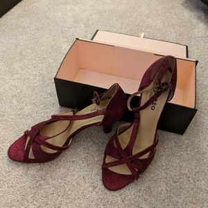 Repetto sandals in red fabric 38